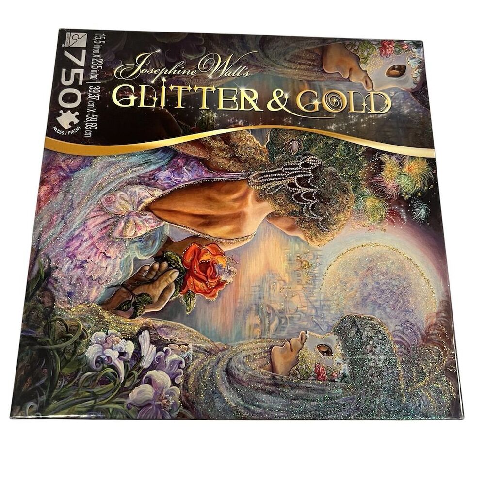 Josephine Wall Glitter & Gold Fantasy Jigsaw Puzzle 750 Pieces